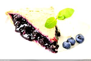 1/6 pie (80 g) Blueberry Pie
