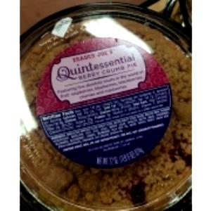 1/6 pie Quintessential Berry Crumb Pie