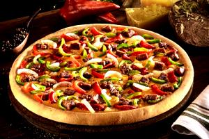 1/6 pizza (134 g) Spicy Sizzler Pizza