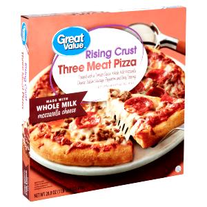 1/6 pizza (144 g) Self Rising Crust Three Meat Pizza