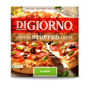 1/6 pizza (145 g) Cheese Stuffed Crust Pizza - Supreme