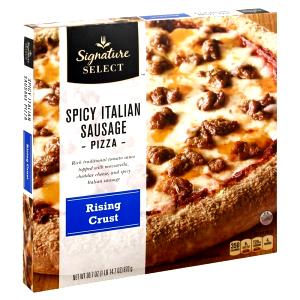 1/6 pizza (145 g) Rising Crust Spicy Italian Sausage Pizza