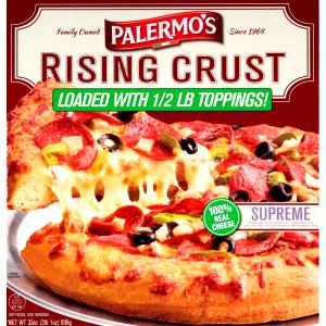 1/6 pizza (145 g) Rising Crust Supreme Pizza