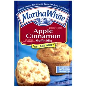 1/6 Pouch Muffin Mix Pouch, Apple Cinnamon