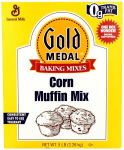 1/6 Pouch Muffin Mix Pouch, Golden Corn