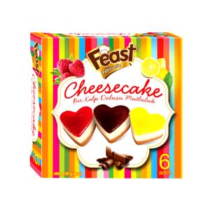 1/6 serving (95 g) Cheesecake