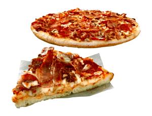 1/6 slice (151 g) Meat Lovers Pizza