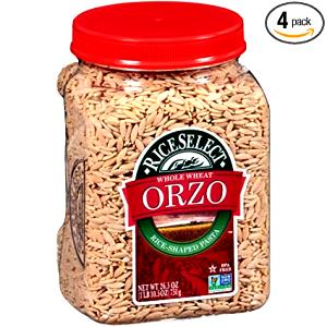 1/8 box (2 oz) Whole Wheat Orzo