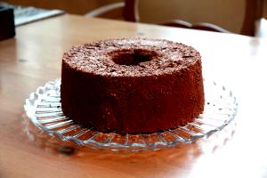 1/8 cake (49 g) Chocolate Angel Food Cake