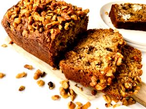1/8 cake Banana Nut Loaf Cake