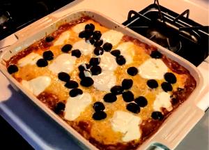 1/8 casserole Family Burrito Bake
