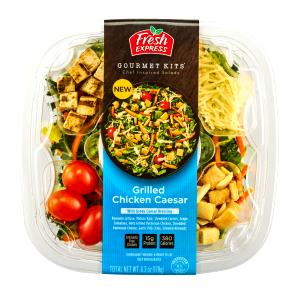 1/8 kit (128 g) Grilled Chicken Caesar Salad