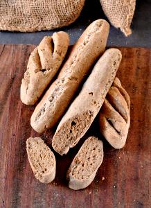 1/8 loaf (57 g) Multigrain French Baguette