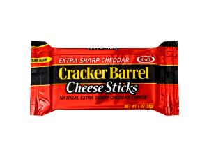 1/8 package (1 oz) Snackables Sharp Cheddar Cheese Sticks