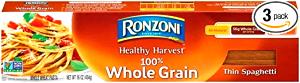 1/8 package (2 oz) Healthy Harvest 100% Whole Grain Thin Spaghetti