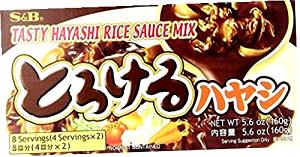 1/8 package (20 g) Tasty Hayashi Rice Sauce Mix