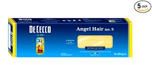 1/8 package dry (56 g) Angel Hair Pasta