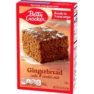 1/8 Package Gingerbread & Cookie Mix, Pad
