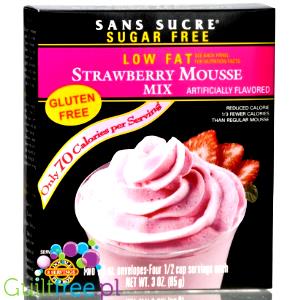 1/8 package Sugar Free Low Fat Strawberry Mousse Mix