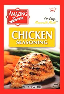 1/8 packet (10 g) Chicken Seasoning & Coating Mix