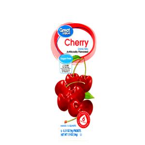 1/8 packet (1.1 g) Sugar Free Cherry Drink Mix