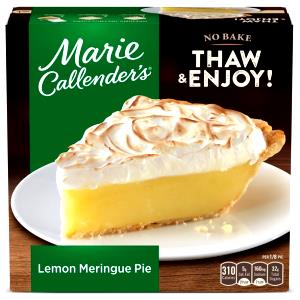 1/8 pie (112 g) Lemon Meringue Pie