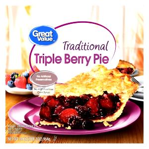 1/8 pie (125 g) Triple Berry Pie