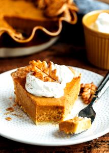1/8 pie (92 g) Pumpkin Creme Pie