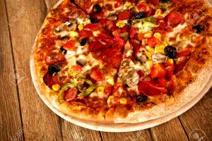1/8 pizza (145 g) Italian Style Supreme Pizza