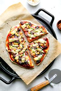 1/8 pizza Veggie Mediterranean Pizza