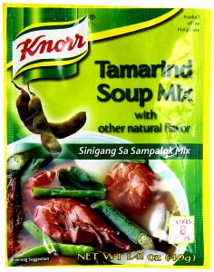 1/8 pouch (5 g) Tamarind Soup Mix