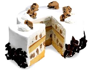 1/8 small round cake (143 g) Cookie Dough Delirium