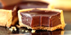 1/8 tart (60 g) Chocolate Almond Tart
