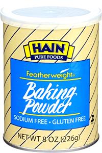1/8 tsp (0.6 g) Featherweight Baking Powder