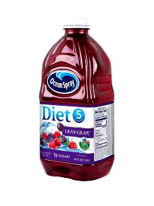 1/8 tub (1.5 g) Sugar Free Cran-Grape Drink Mix