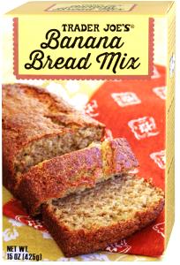 1/9 package dry mix (47 g) Banana Bread Mix