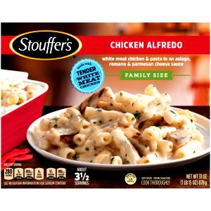 1/9 tray (195 g) Chicken Alfredo