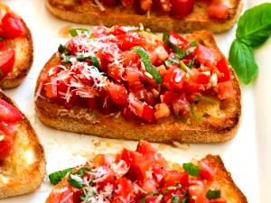 1 appetizer Bruschetta