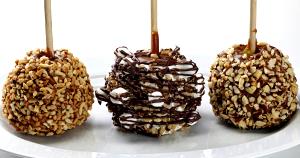 1 apple (3 oz) Carmel Apple with Nuts
