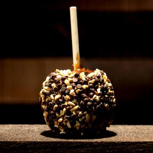 1 apple (84.9 g) Chocolate Apple Turtles