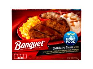 1 Armour Meal (11 Oz) Salisbury Steak with Gravy, Potatoes and Vegetable (Frozen Meal)