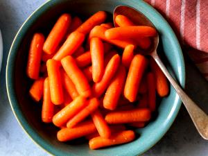 1 Baby Carrot Cooked Carrots (from Fresh)