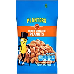 1 bag (12 g) Honey Roasted Peanuts