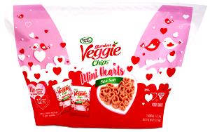 1 bag (14 g) Garden Veggie Chips - Mini Hearts