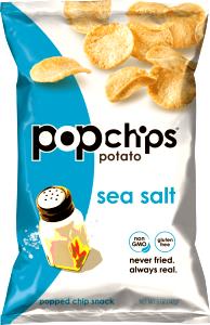 1 bag (17 g) All Natural with Sea Salt Popped Chips (Bag)