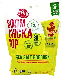 1 bag (17 g) Boom Chicka Pop Sea Salt Popcorn