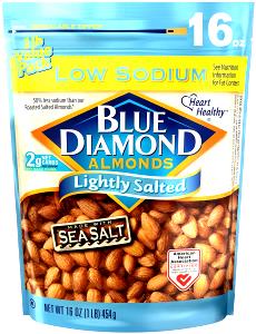 1 bag (17 g) Lightly Salted Almonds (17g)