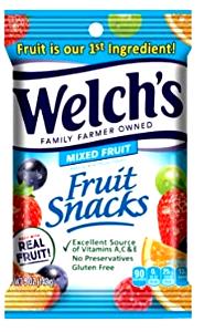 1 bag (17.5 g) Fruit Snacks