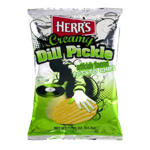 1 bag (1.875 oz) Creamy Dill Pickle Potato Chips (Bag)