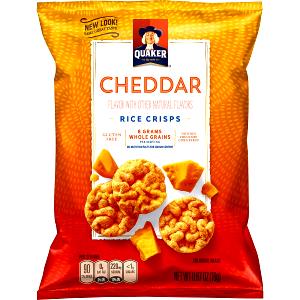 1 bag (19 g) Quakes Rice Snacks - Cheddar Cheese (Bag)